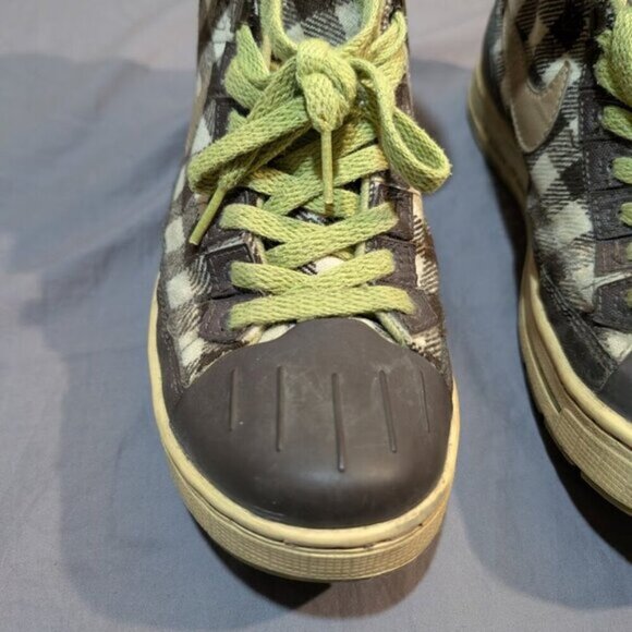 Vintage Y2K Nike ACG Plaid 044 Sticky Rubber Boots Women Size 10 - Picture 3 of 12